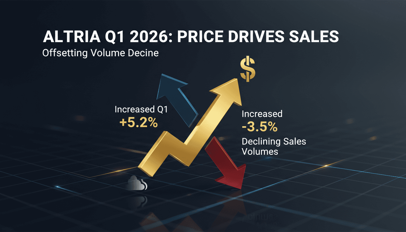 Altria Reports Increased Q1 Sales Driven by Higher Cigarette Prices
