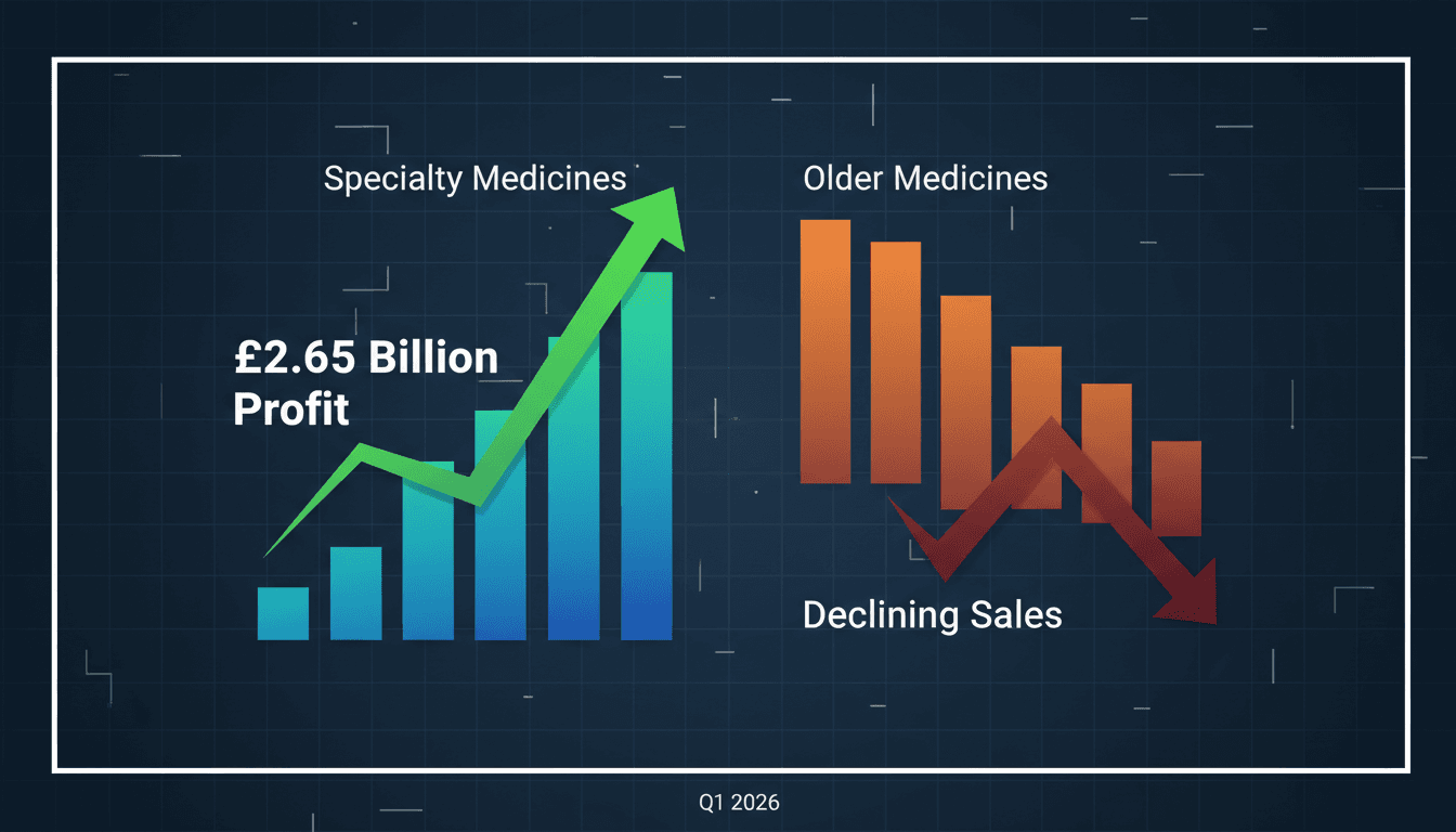GSK Reports Q1 2026 Core Operating Profit of £2.65 Billion Amidst Declining Sales of Older Medicines