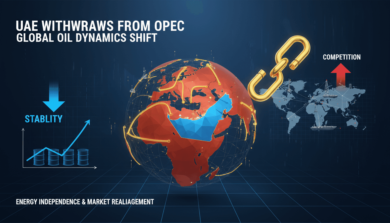 UAE withdraws from OPEC impacting global oil dynamics