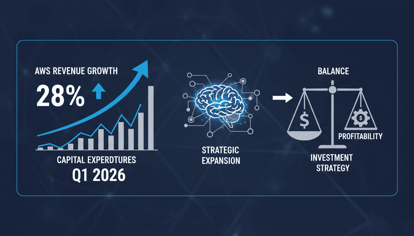 AWS Achieves 28% Revenue Growth Amid Rising Capital Expenditures