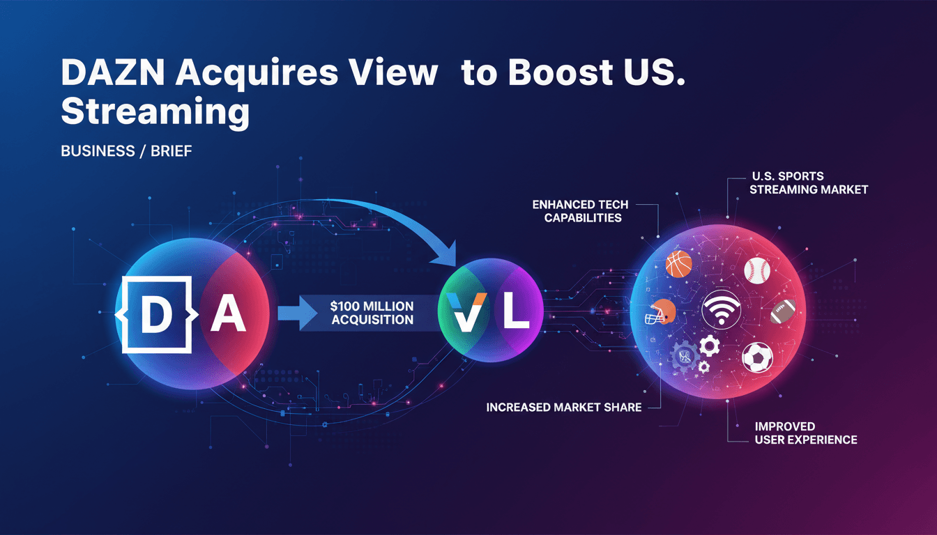DAZN acquires ViewLift for $100 million to enhance U.S. sports streaming capabilities