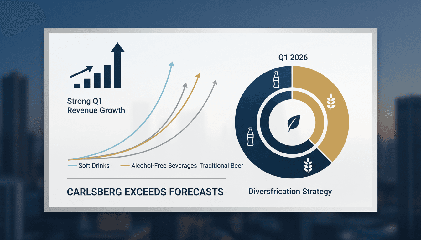 Carlsberg Reports Strong Q1 Revenue Growth Driven by Diversification Strategy