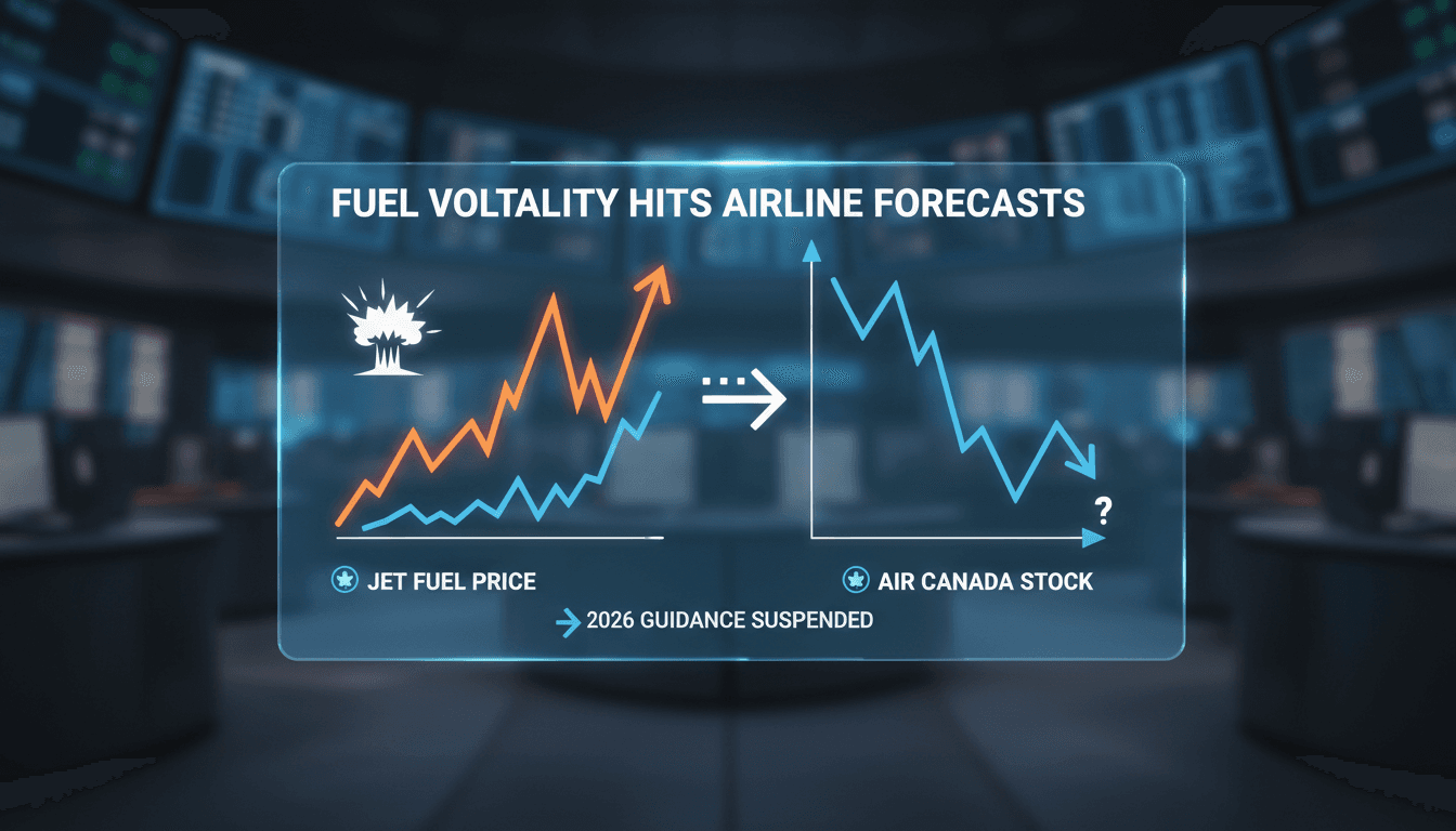 Air Canada Suspends 2026 Financial Guidance Amid Jet Fuel Price Volatility