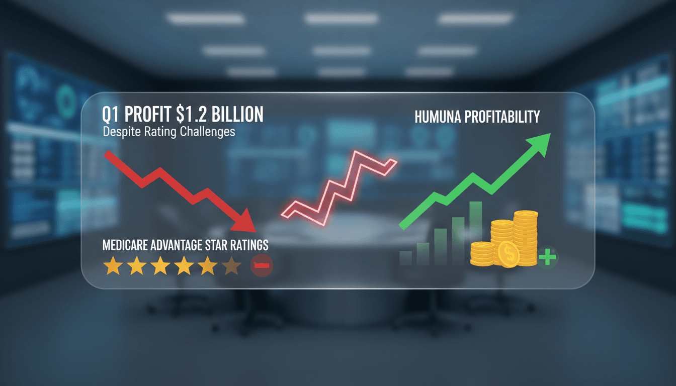 Humana reports $1.2 billion first-quarter profit amid Medicare Advantage rating challenges
