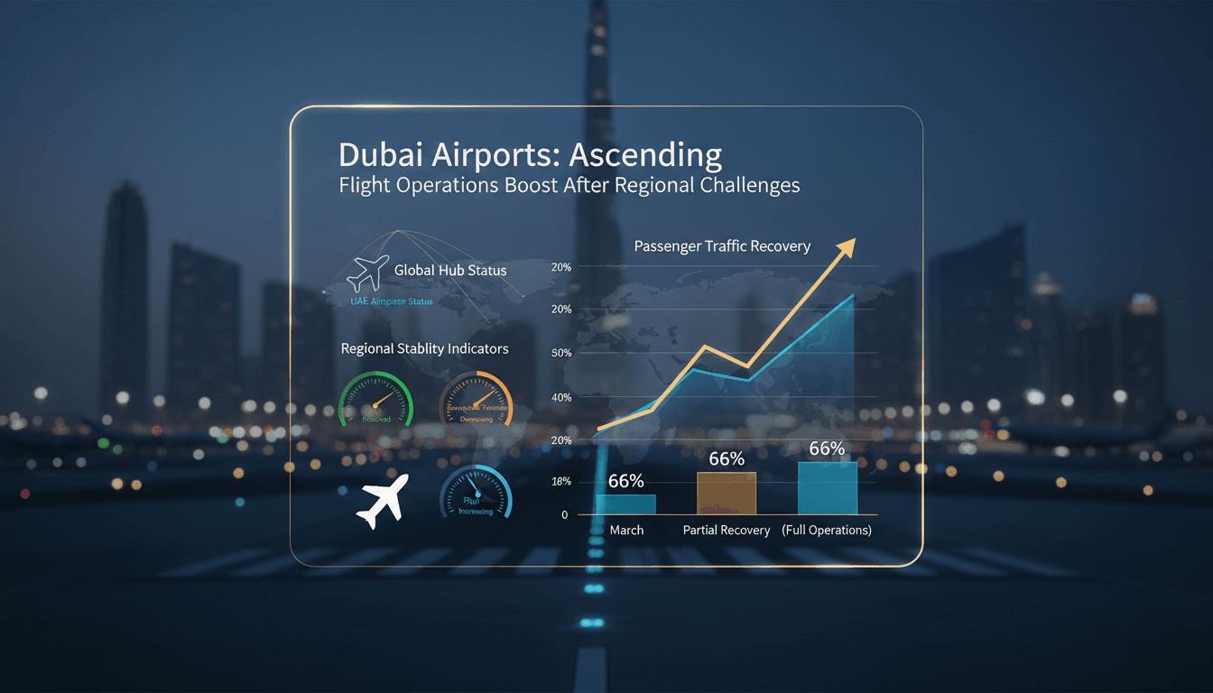 Dubai Airports to Increase Flight Operations Following Recovery from Regional Conflicts