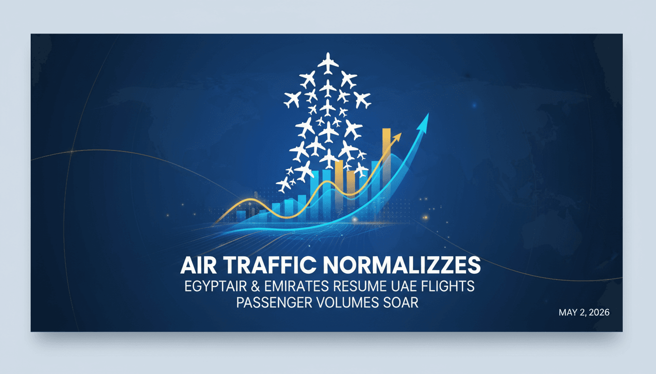 EgyptAir and Emirates Airlines Resume Flights to UAE as Air Traffic Normalizes