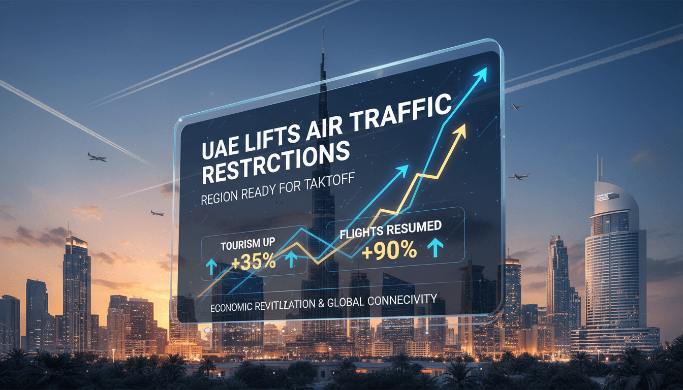 UAE Lifts Air Traffic Restrictions Following Iran War