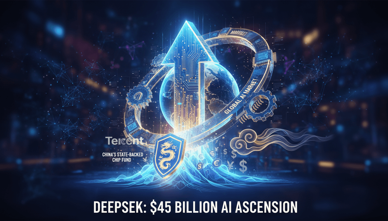 DeepSeek funding round analysis and market impact visualization
