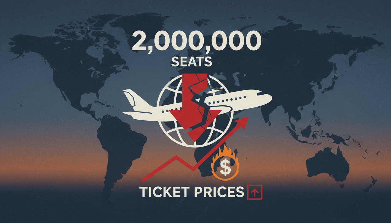 Airlines reducing flight capacities due to rising jet fuel prices