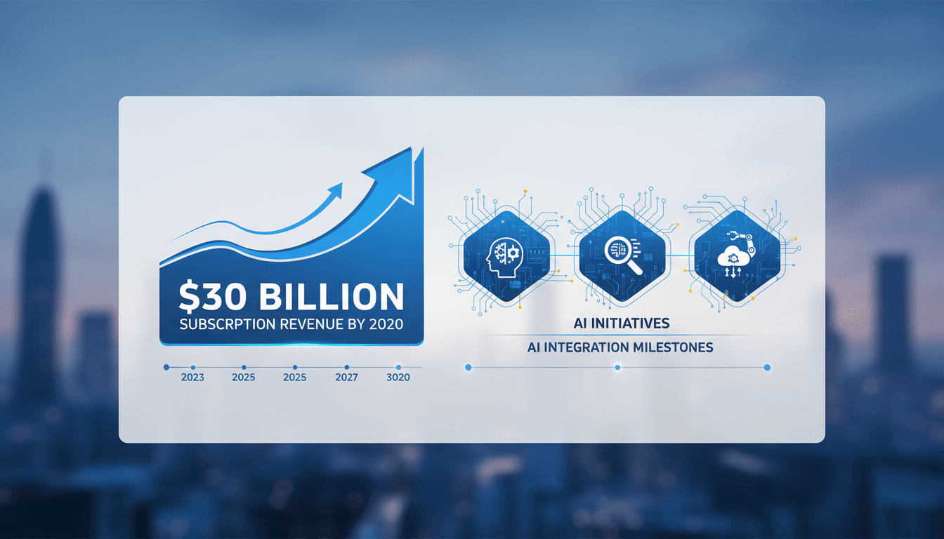 ServiceNow's projected revenue growth driven by AI initiatives