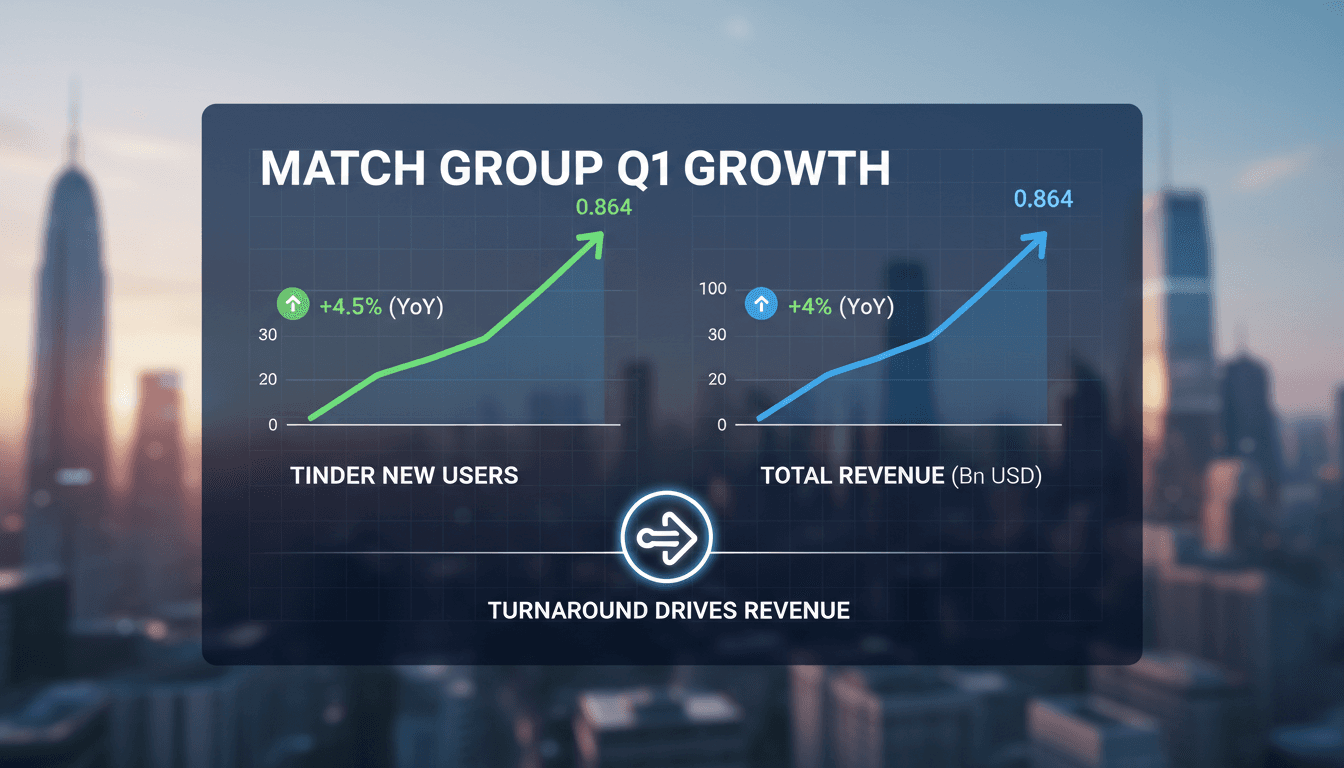 Match Group's Q1 revenue growth analysis with Tinder resurgence