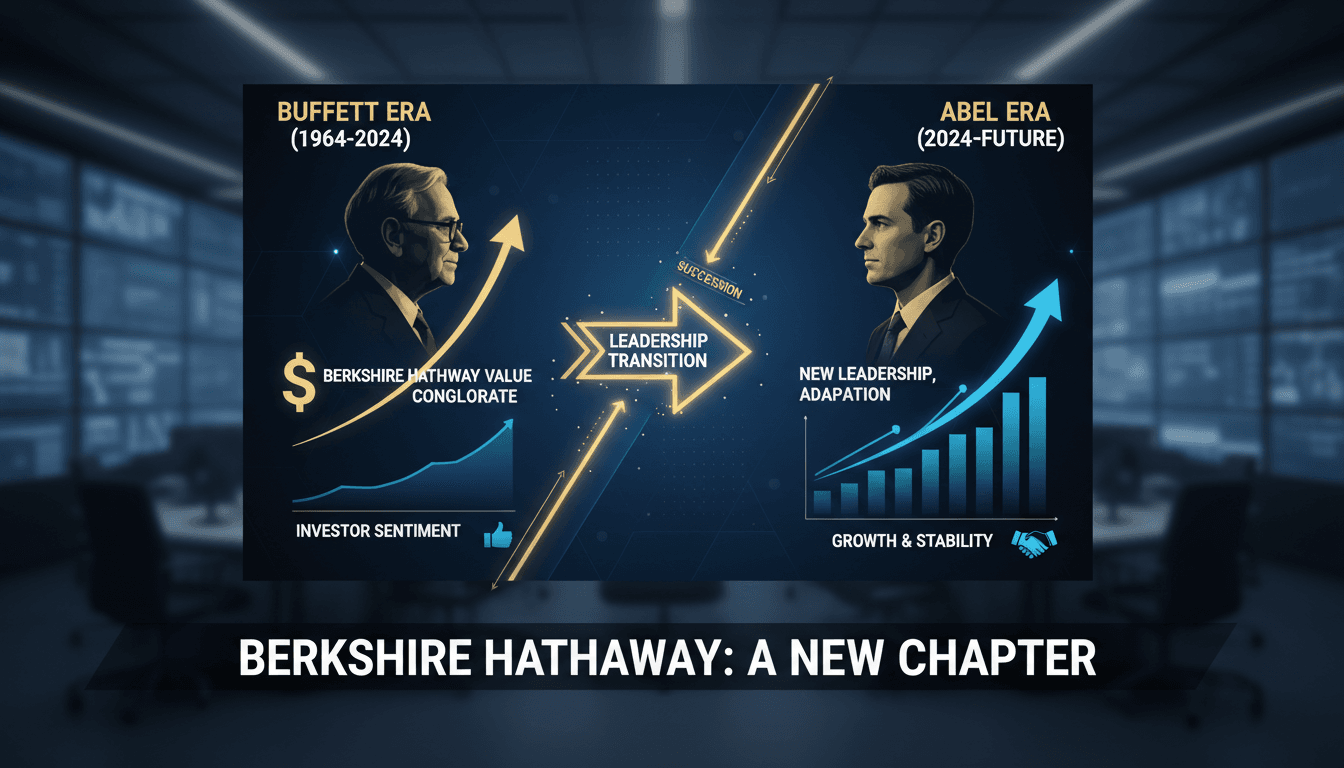 Warren Buffett steps down as CEO of Berkshire Hathaway with Greg Abel succeeding him