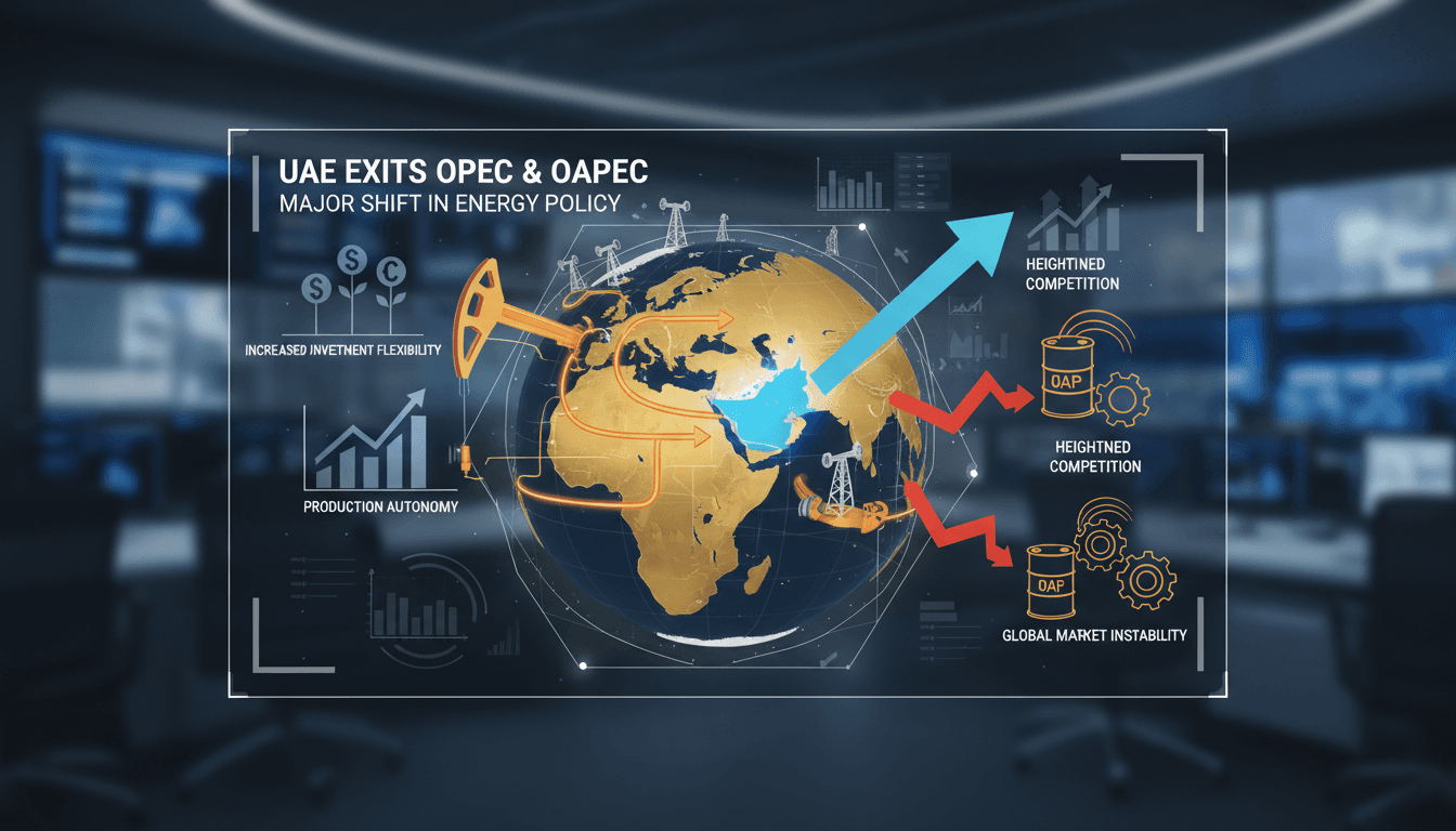 UAE Exits OPEC and OAPEC Signaling Major Shift in Energy Policy