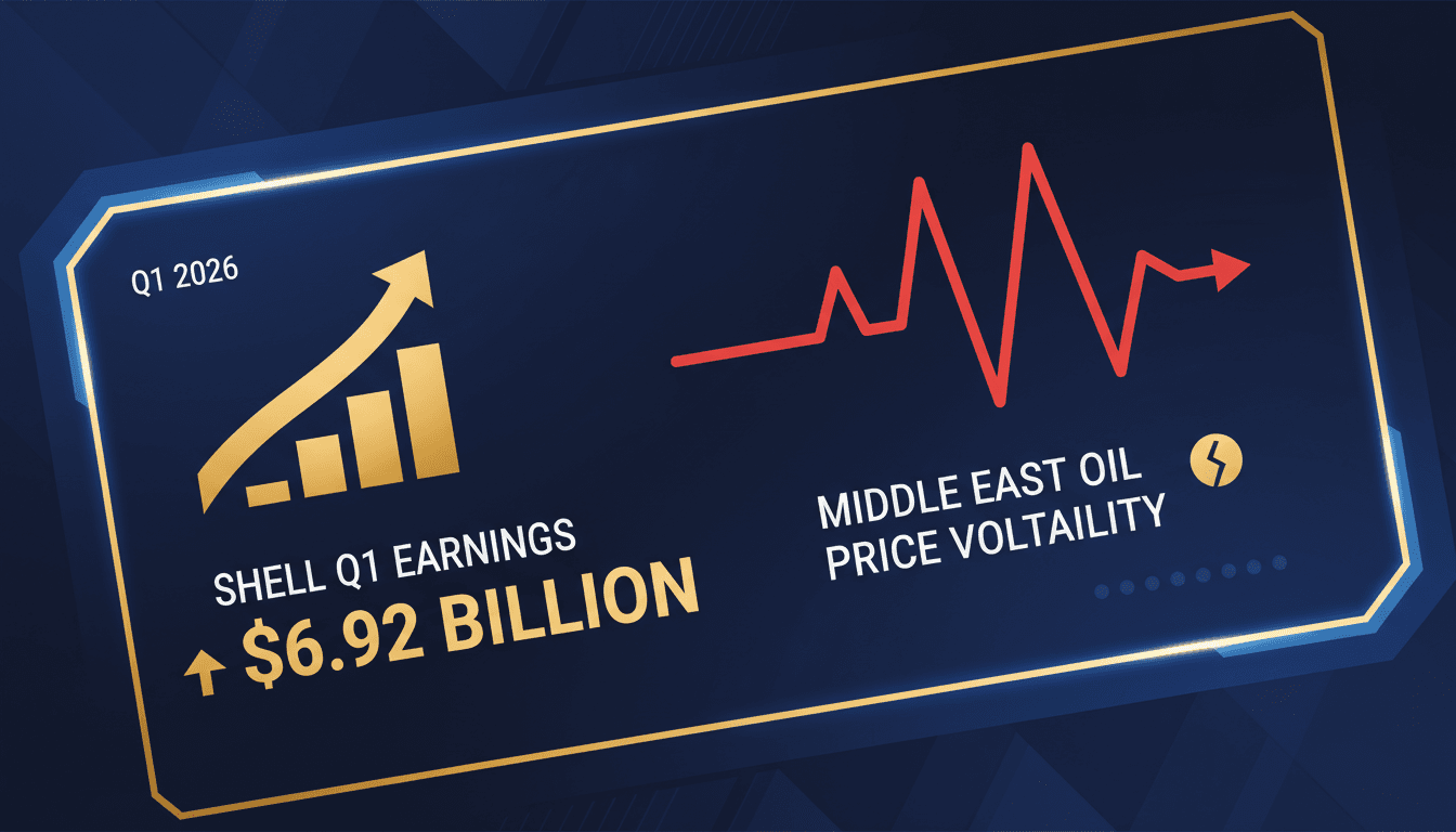 Shell's financial performance in Q1 2026 amidst oil market volatility