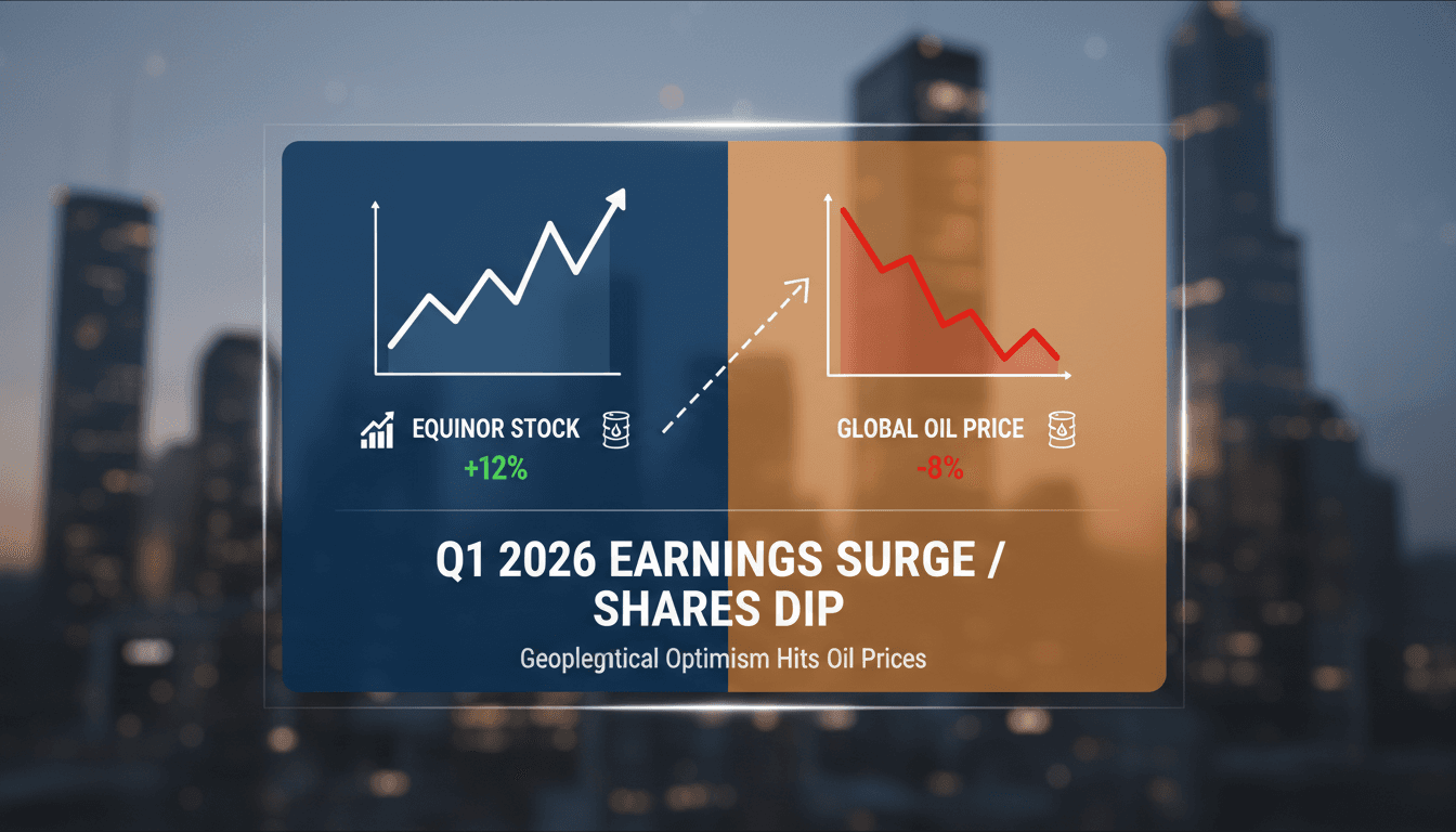 Equinor's Q1 2026 earnings report analysis and stock performance