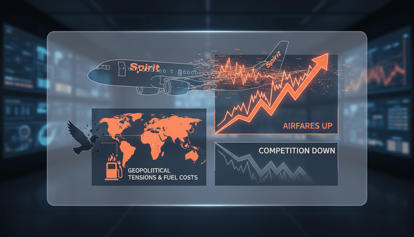 Spirit Airlines ceases operations amid rising fuel costs and geopolitical tensions