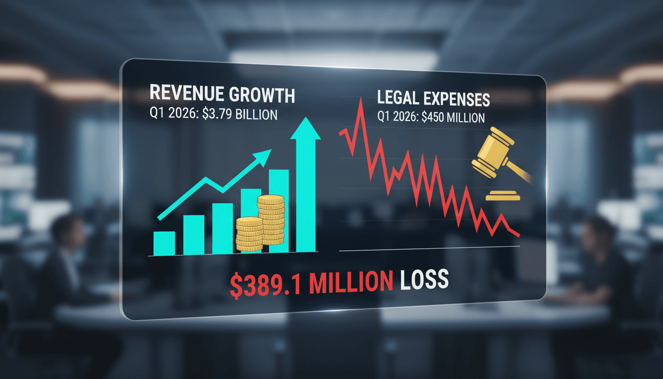 Live Nation reports $389.1 million loss in Q1 2026 despite $3.79 billion revenue