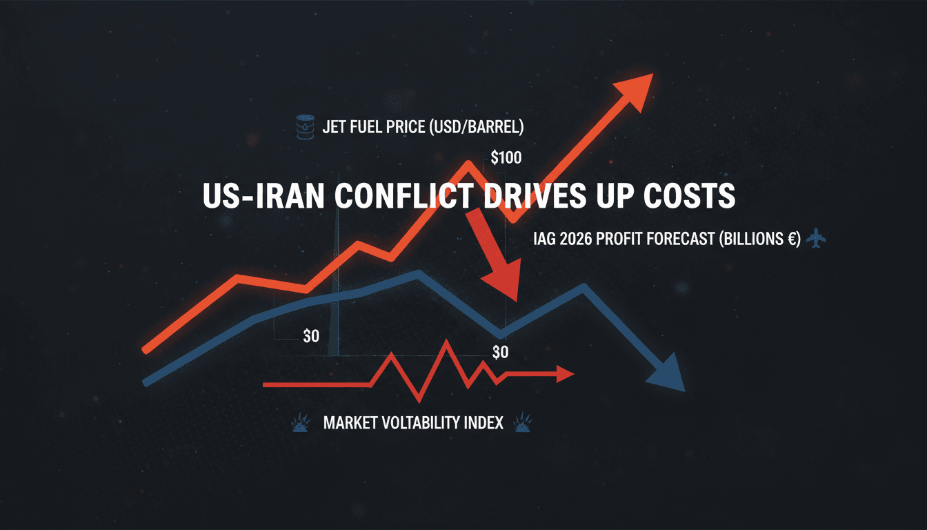 IAG Lowers 2026 Profit Forecasts Amid Rising Jet Fuel Costs Linked to US-Iran Conflict