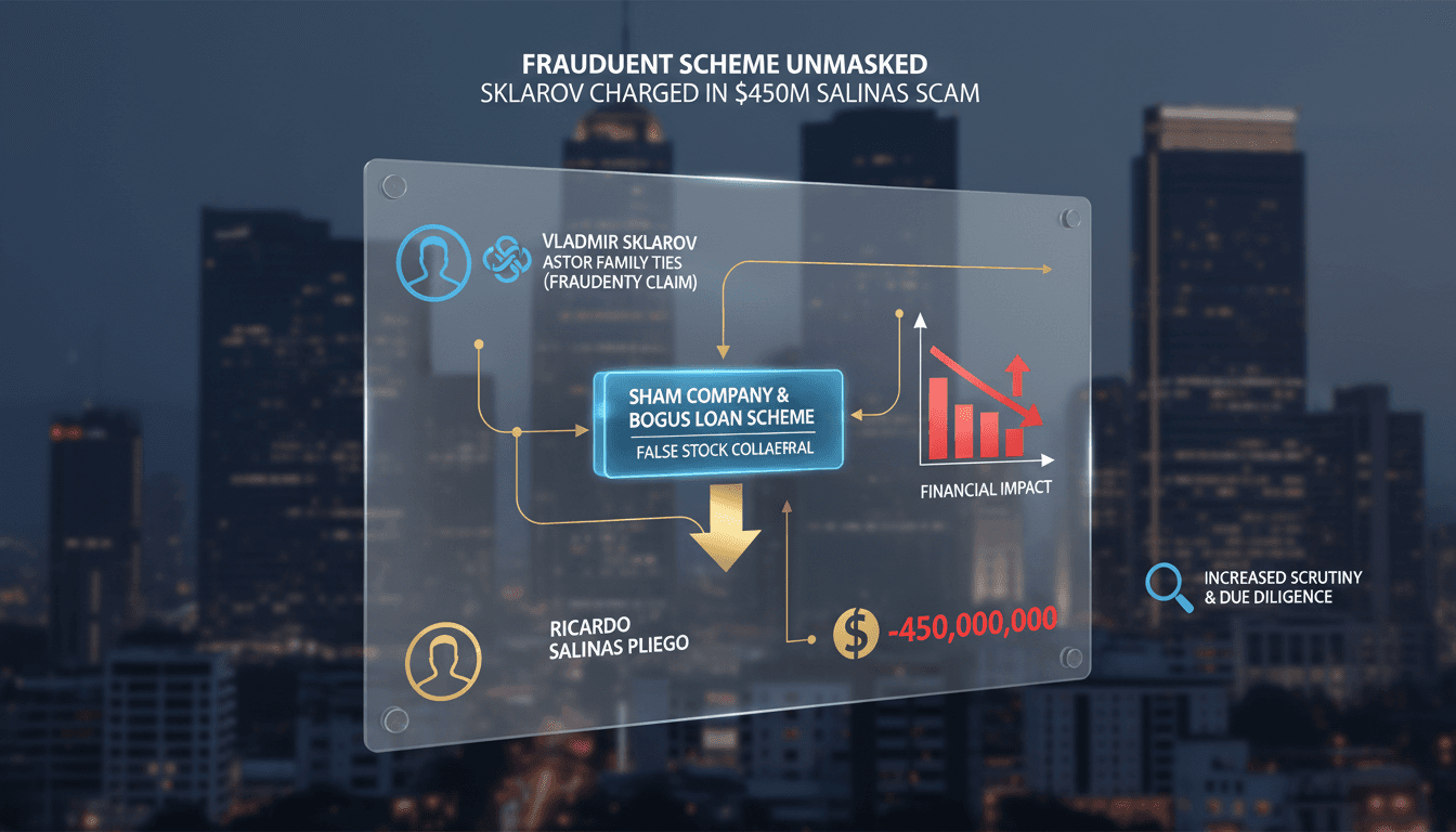 Man Charged with Defrauding Billionaire Ricardo Salinas of $450 Million