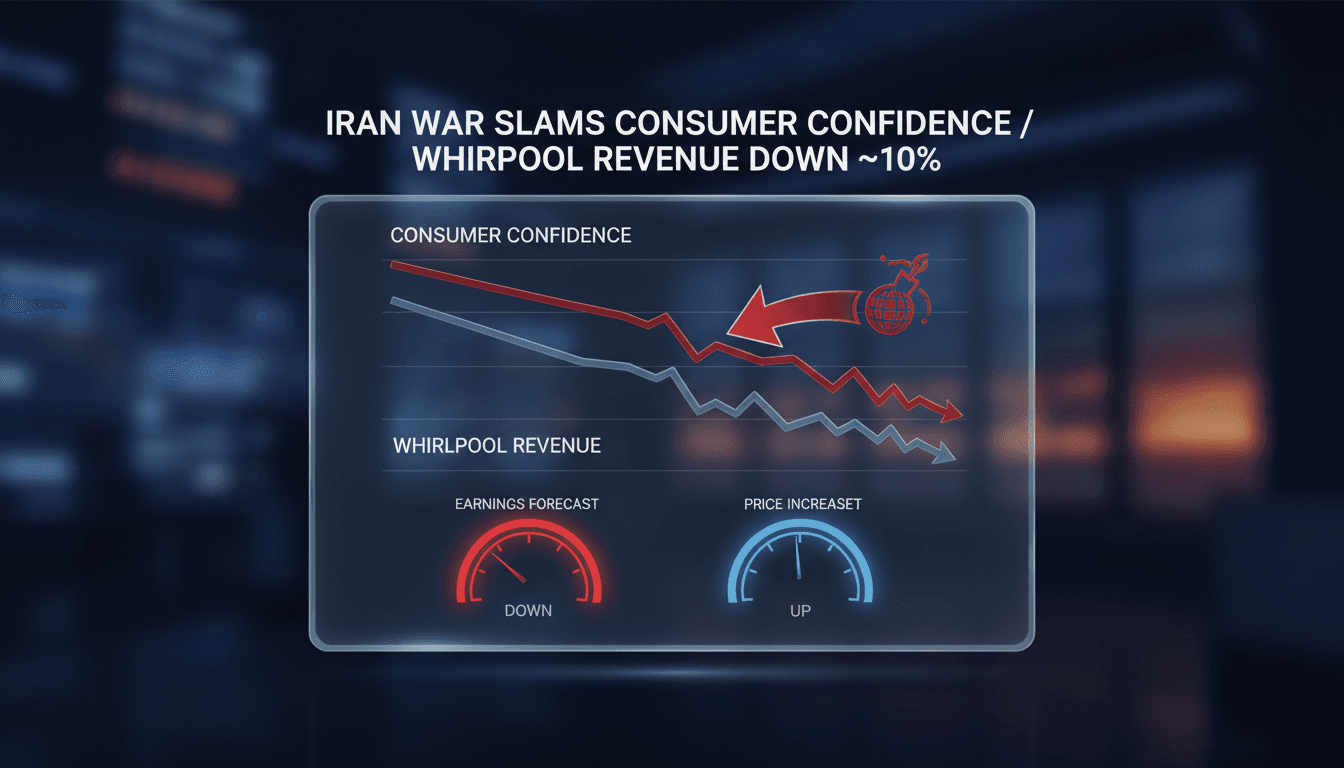 Whirlpool Corp reports significant revenue decline due to Iran war impact on consumer confidence