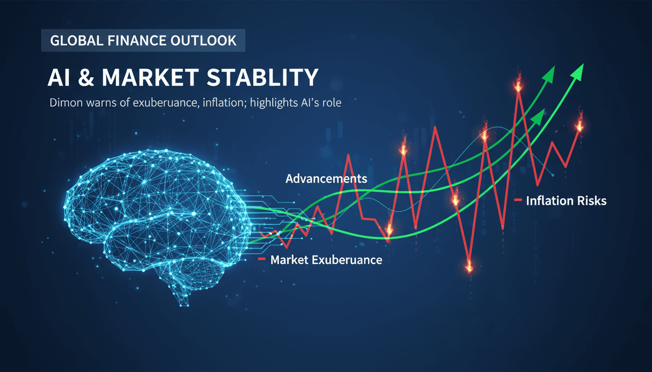 Jamie Dimon discussing market conditions and AI's role in finance