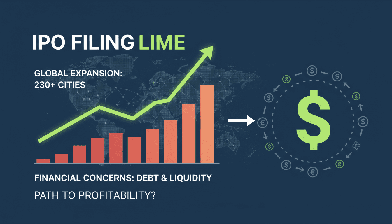 Lime Files for IPO Amid Financial Concerns