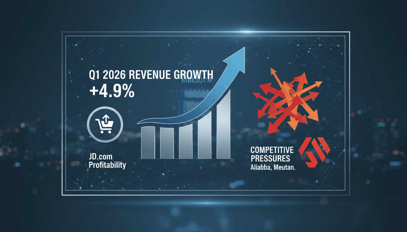 JD.com financial report highlighting revenue growth and competitive challenges
