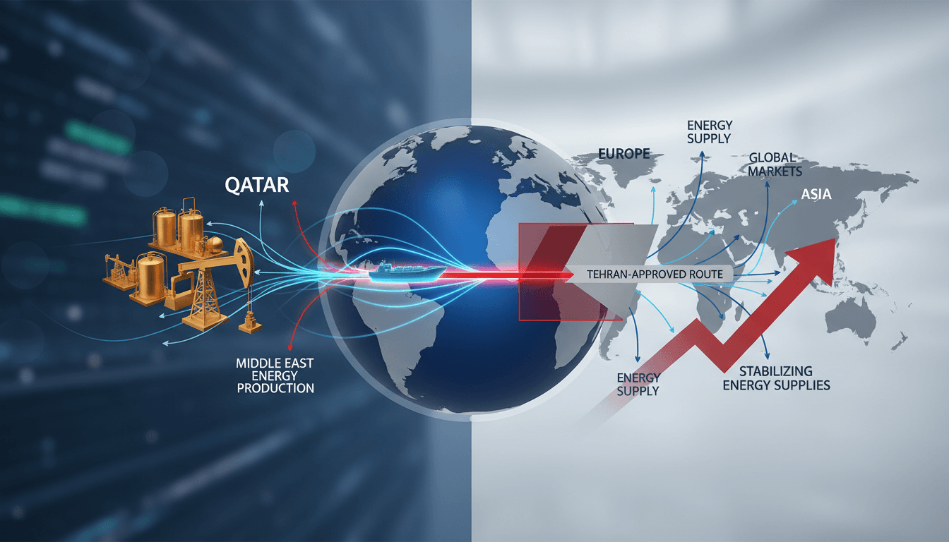 Qatar exports first LNG shipment through Strait of Hormuz since Iran conflict began
