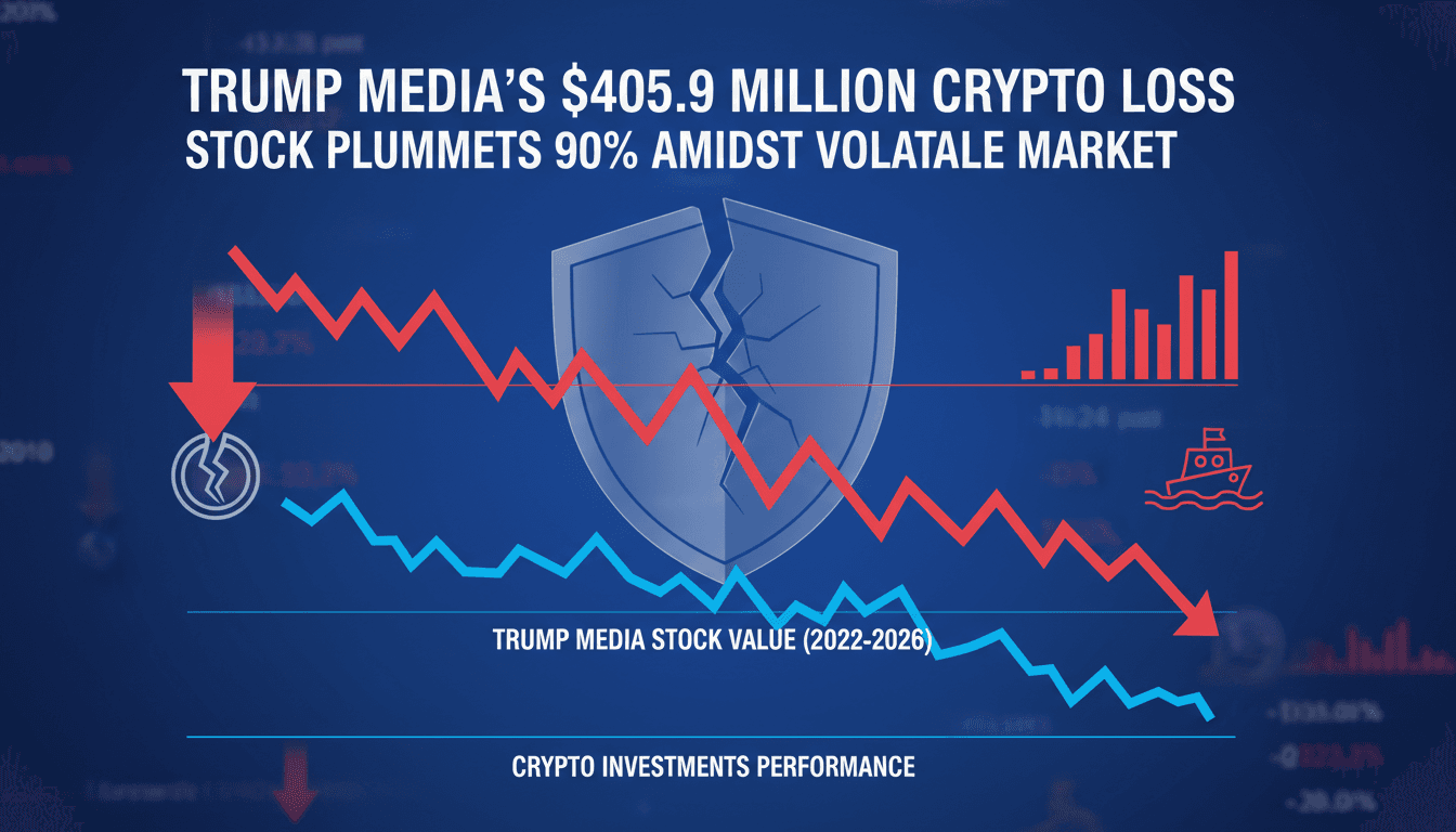 Trump Media reports $405.9 million loss driven by cryptocurrency markdowns