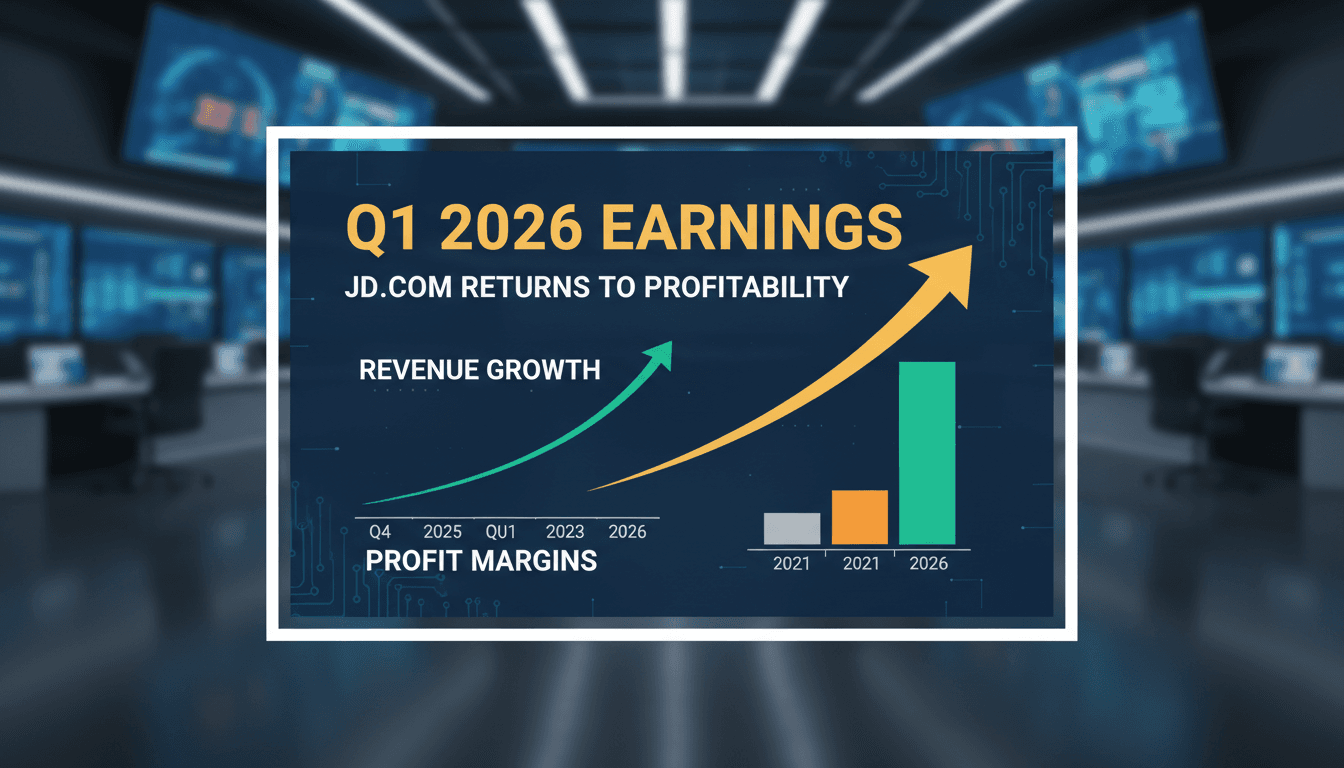 JD.com reports return to profitability in Q1 2026 amid regulatory challenges