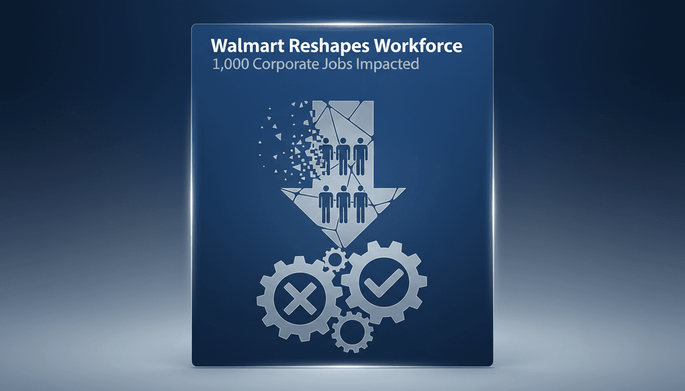 Walmart announces reduction of 1,000 corporate jobs to streamline operations
