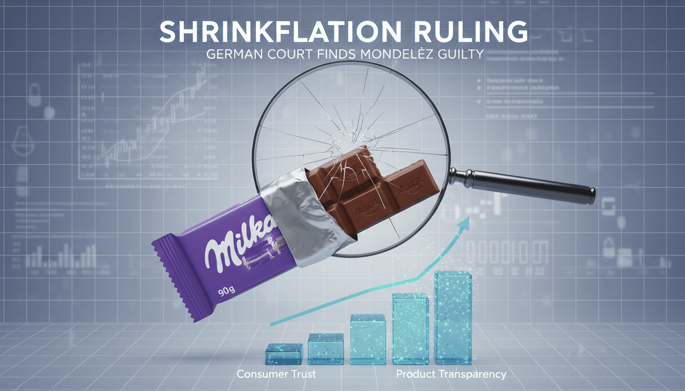 German court rules against Mondelēz for misleading consumers over chocolate bar weight