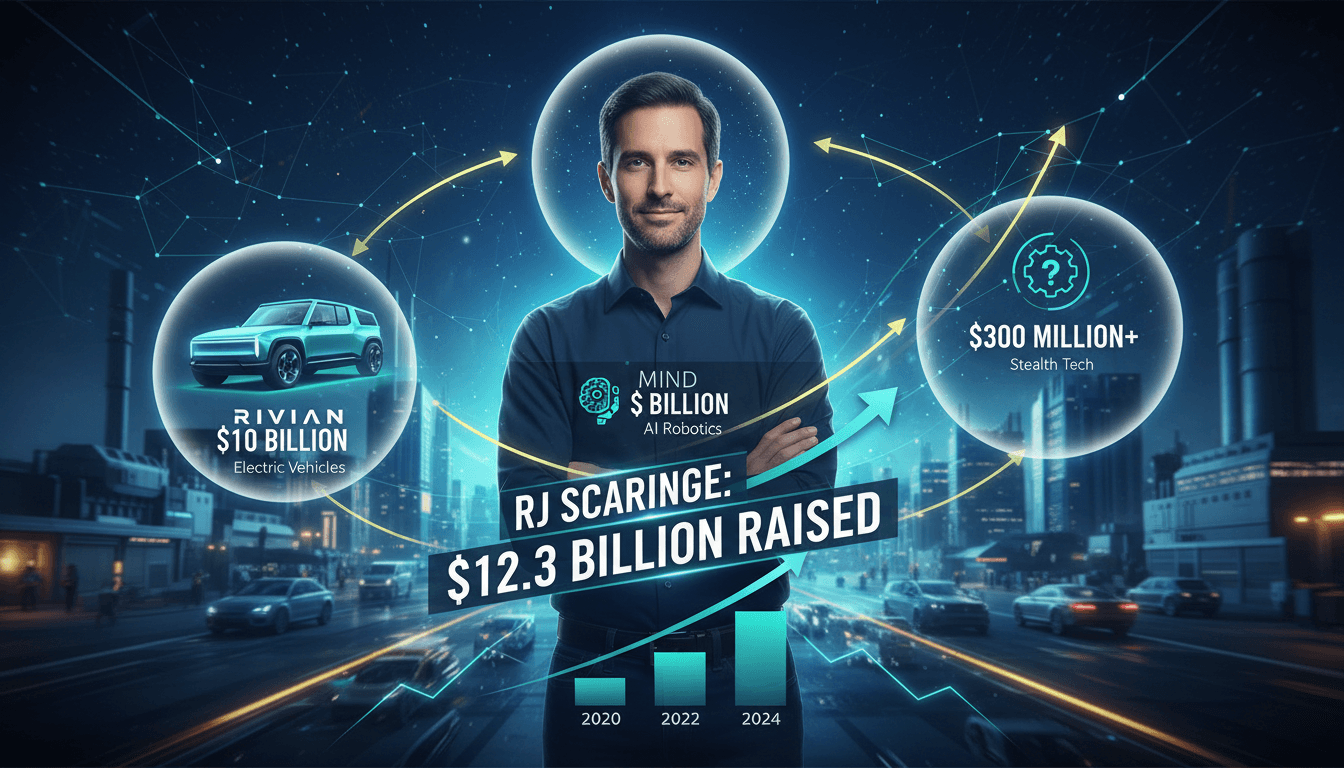 RJ Scaringe raises over $12 billion across three innovative startups