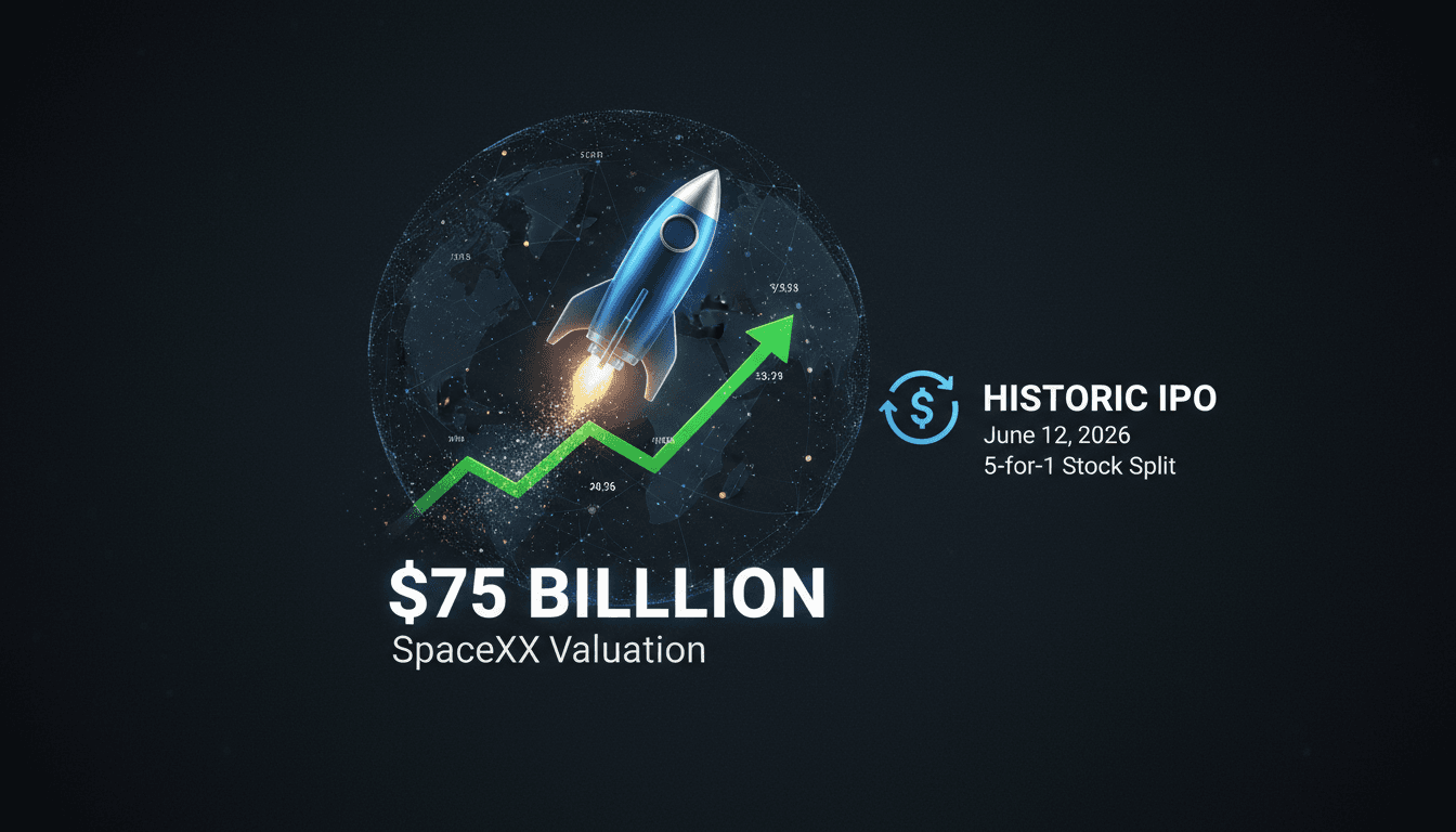 SpaceX announces plans for historic IPO targeting $75 billion valuation