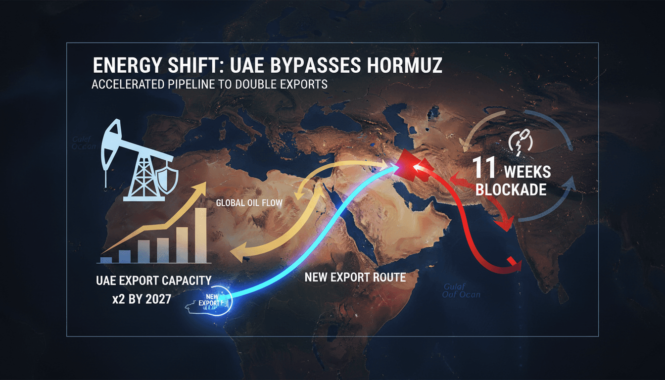 UAE accelerates new oil pipeline construction to bypass Strait of Hormuz