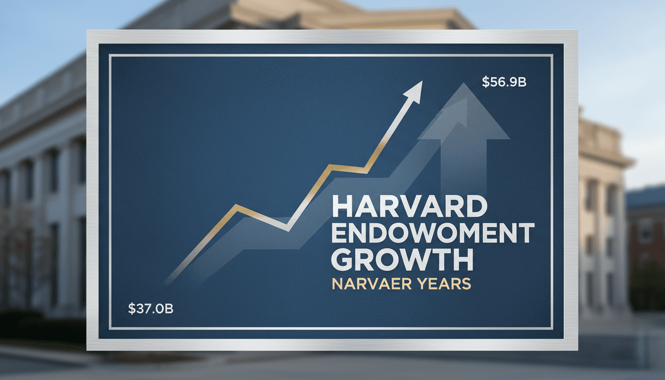 Harvard University endowment head N.P. Narvekar announces retirement plans