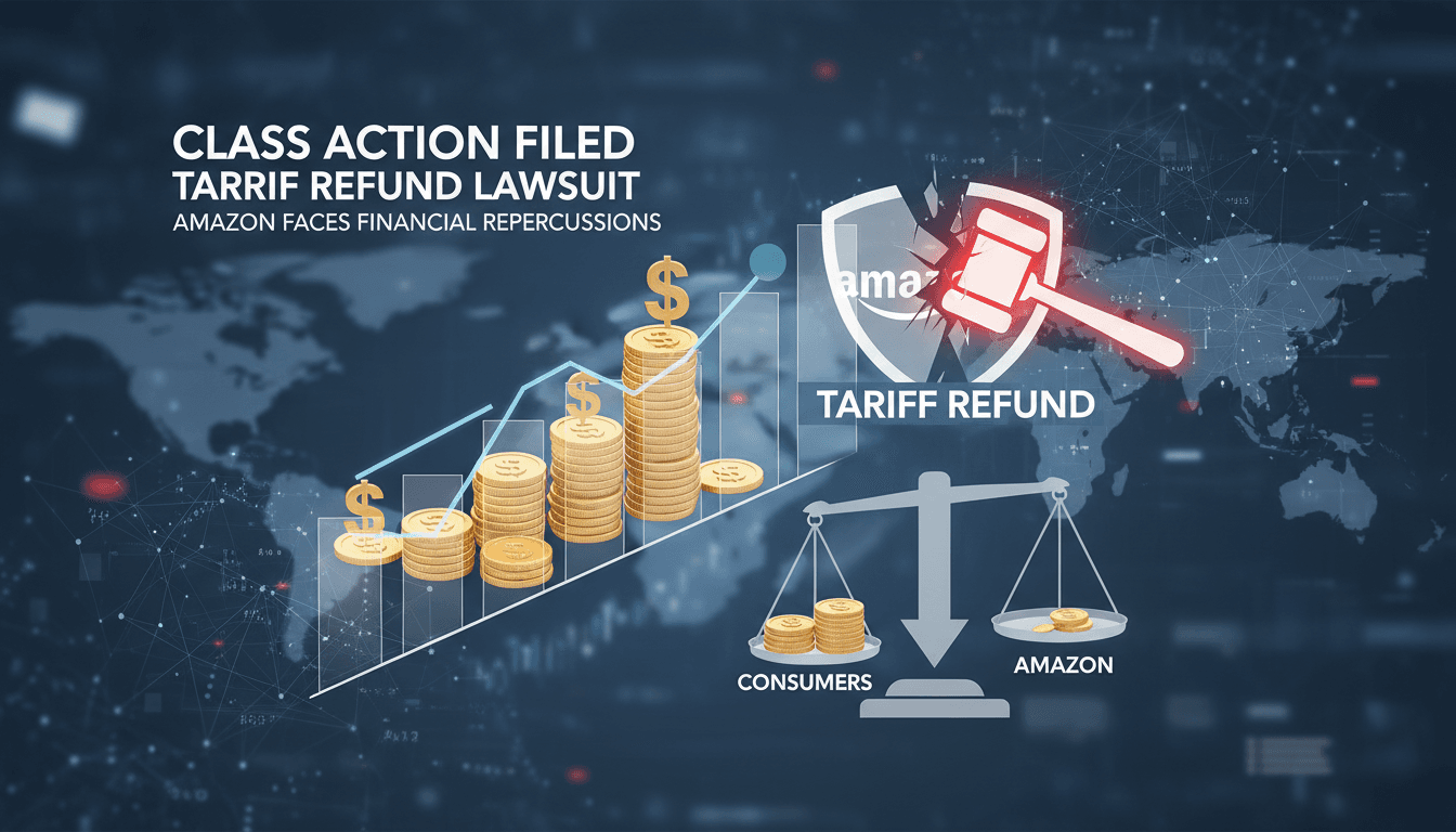 Consumers file class action lawsuit against Amazon over unlawful tariff refunds