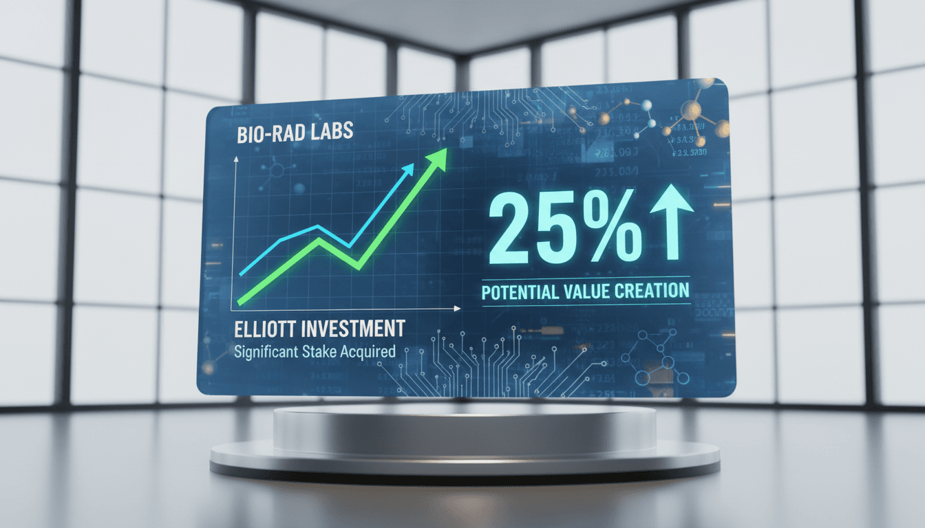 Elliott Investment Management acquires significant stake in Bio-Rad Laboratories