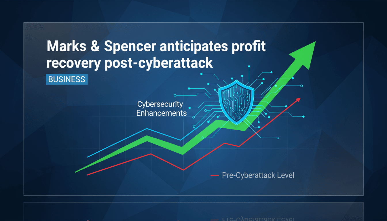 Marks & Spencer anticipates profit recovery post-cyberattack