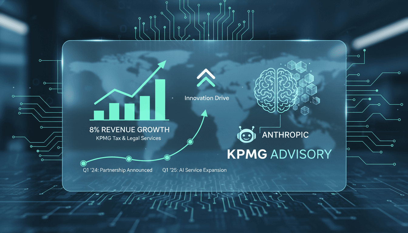 KPMG Partners with Anthropic to Integrate AI into Tax and Advisory Services
