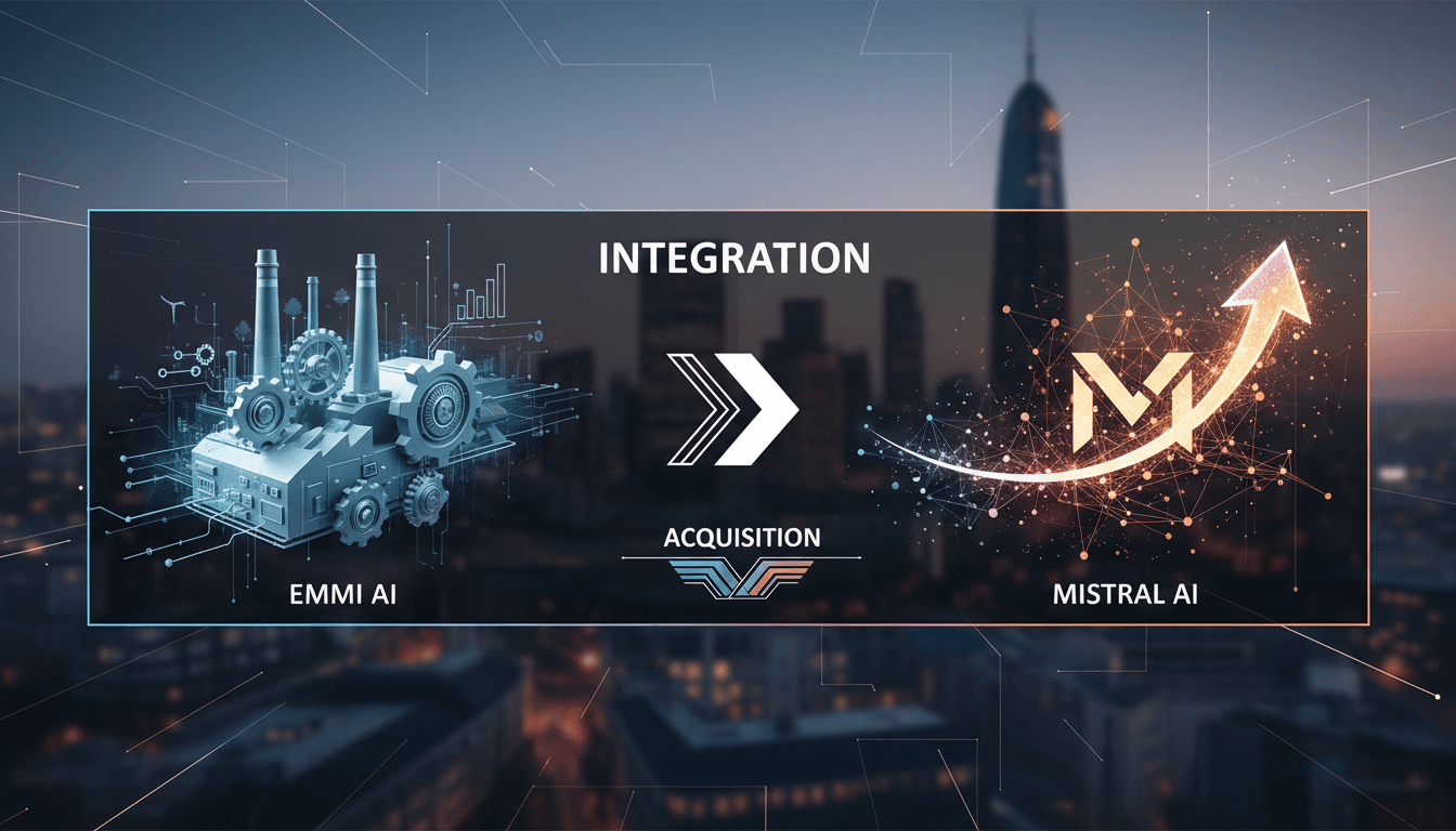 Mistral AI acquires Emmi AI to enhance industrial AI capabilities in Europe