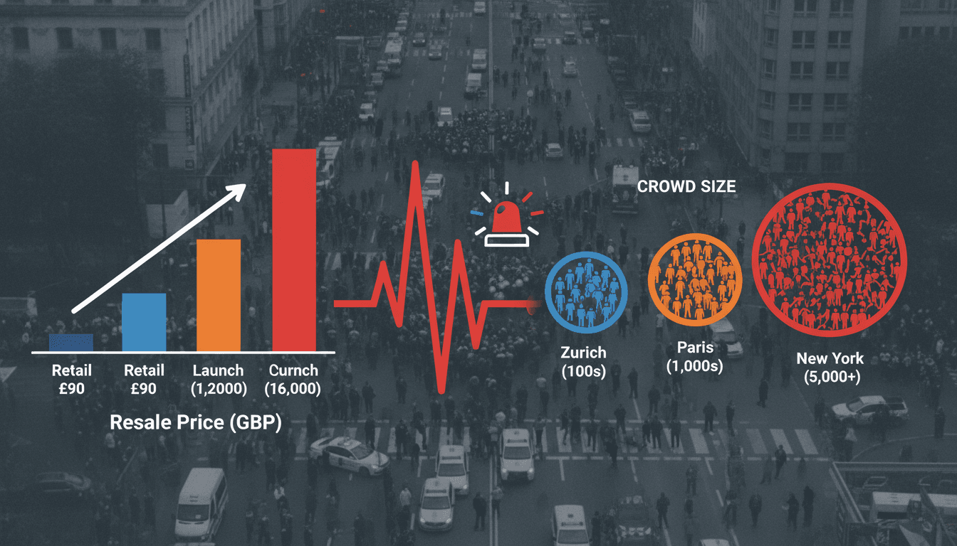 Swatch's Royal Pop watch launch triggers chaos and police intervention across major cities