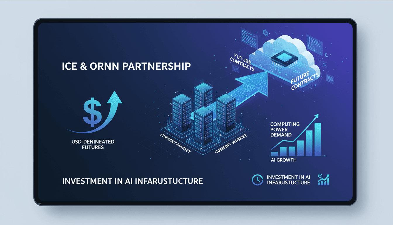 ICE to Launch Futures Contracts for Computing Power in Partnership with Ornn