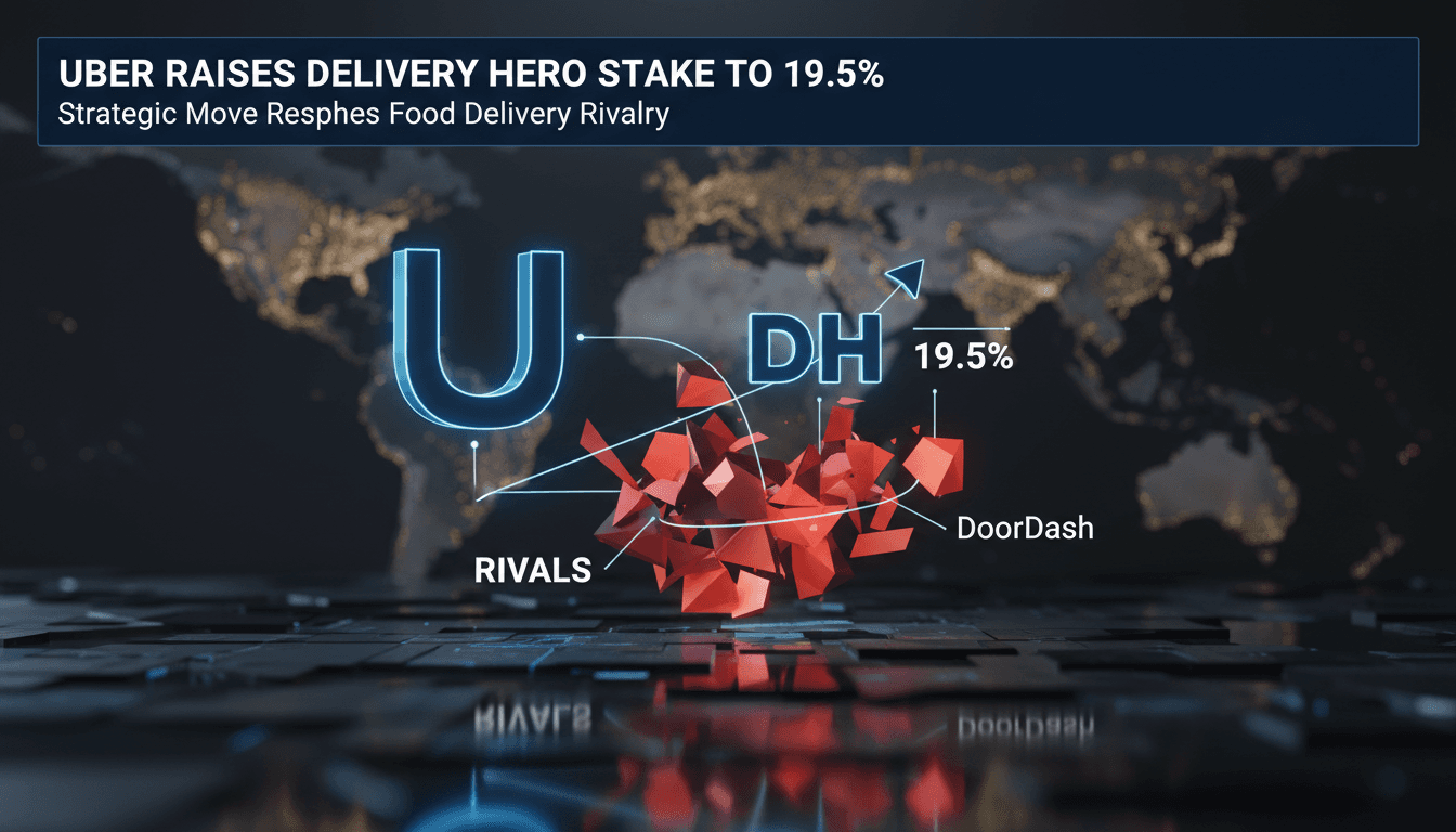 Uber increases stake in Delivery Hero to 19.5% without takeover intentions