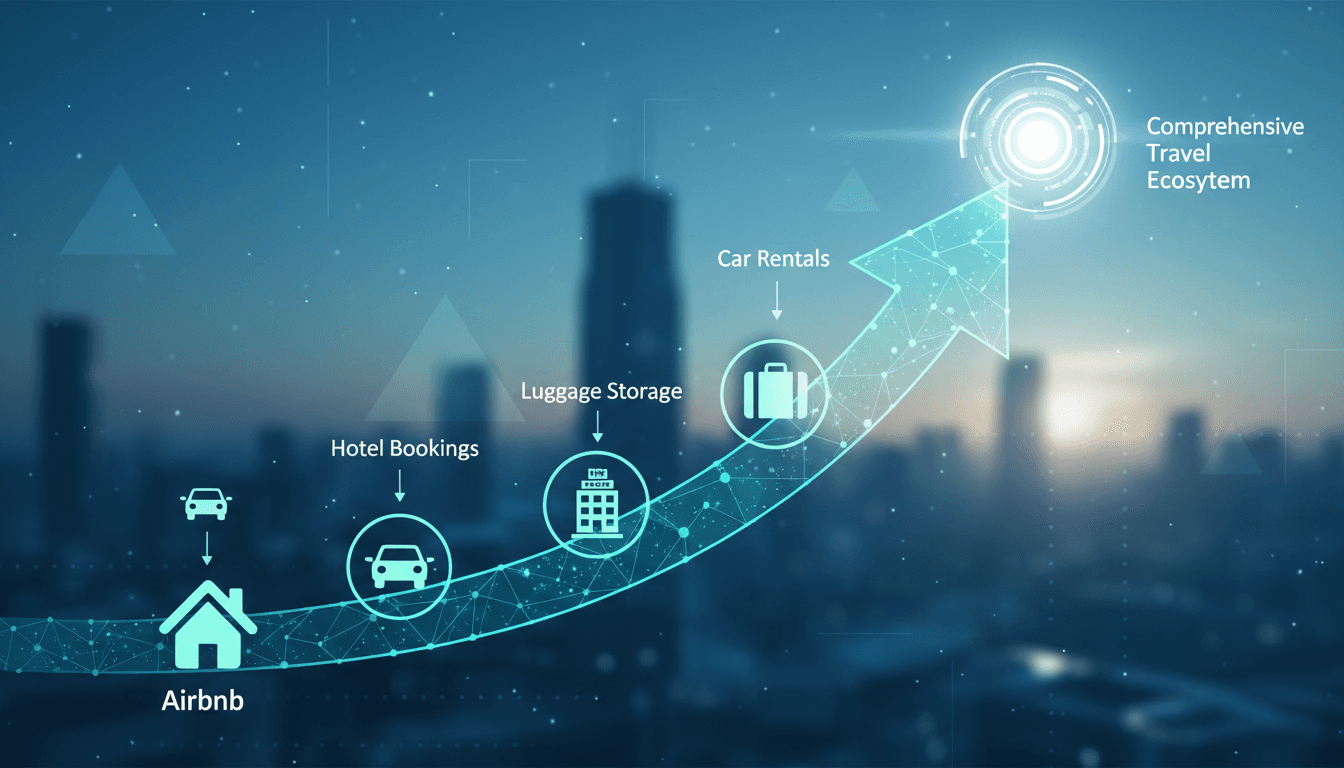 Airbnb app expansion to include car rentals and hotel bookings