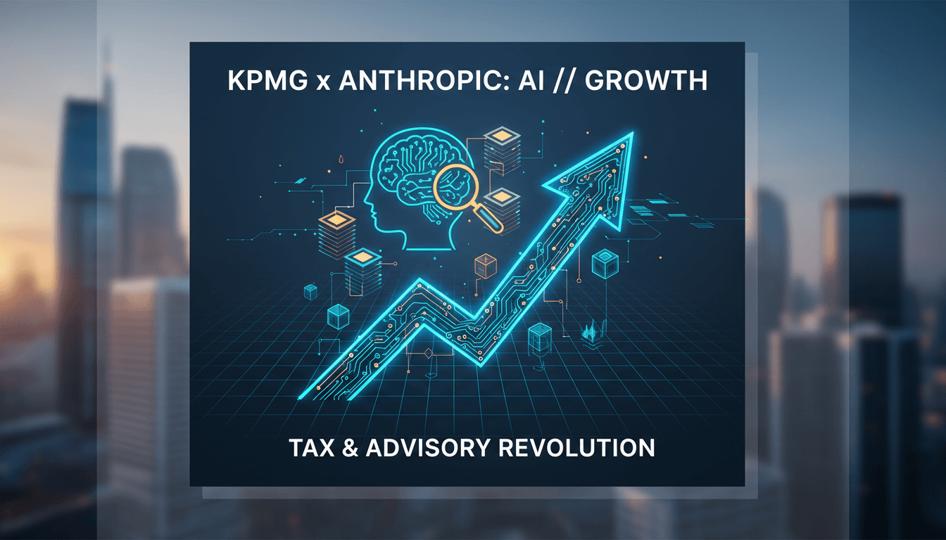 KPMG Partners with Anthropic to Integrate AI into Tax and Advisory Services