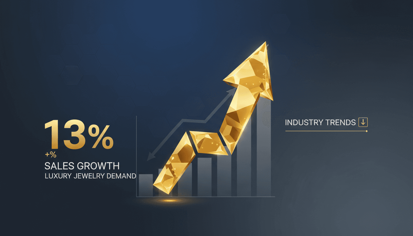 Richemont luxury jewelry sales growth analysis
