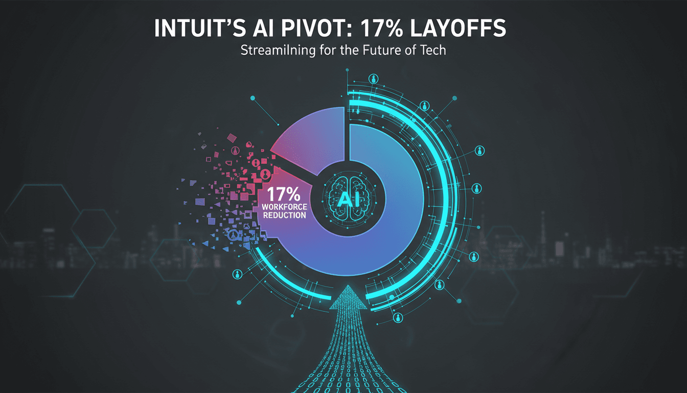 Intuit's strategic shift towards AI and workforce reduction analysis