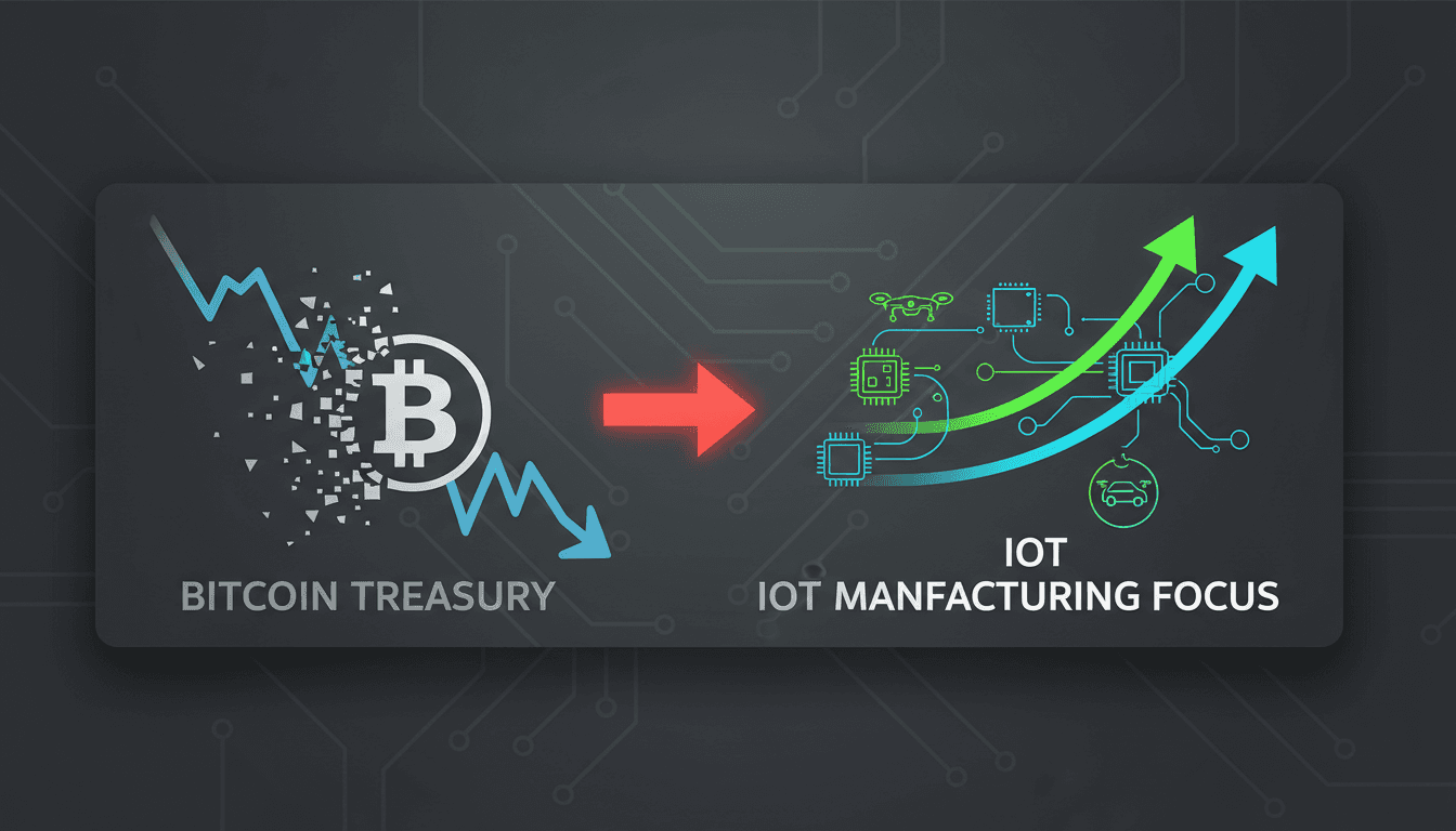 Sequans Communications logo with a focus on IoT technology