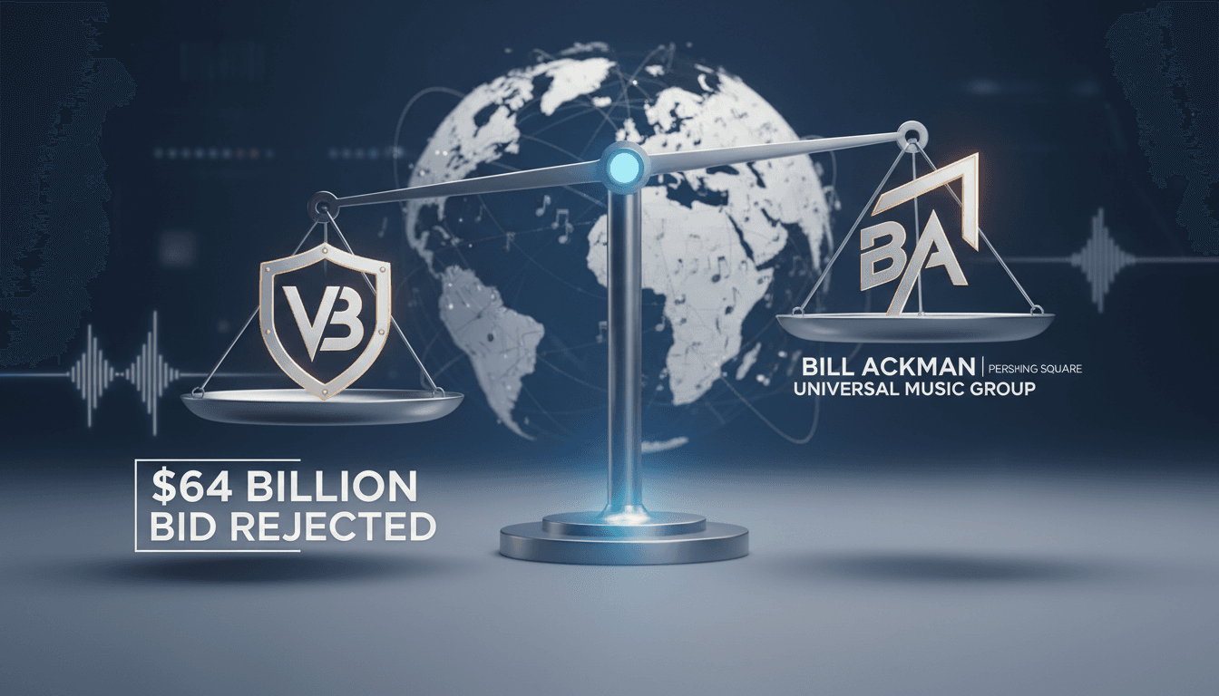 Vincent Bolloré and Bill Ackman in a corporate negotiation context
